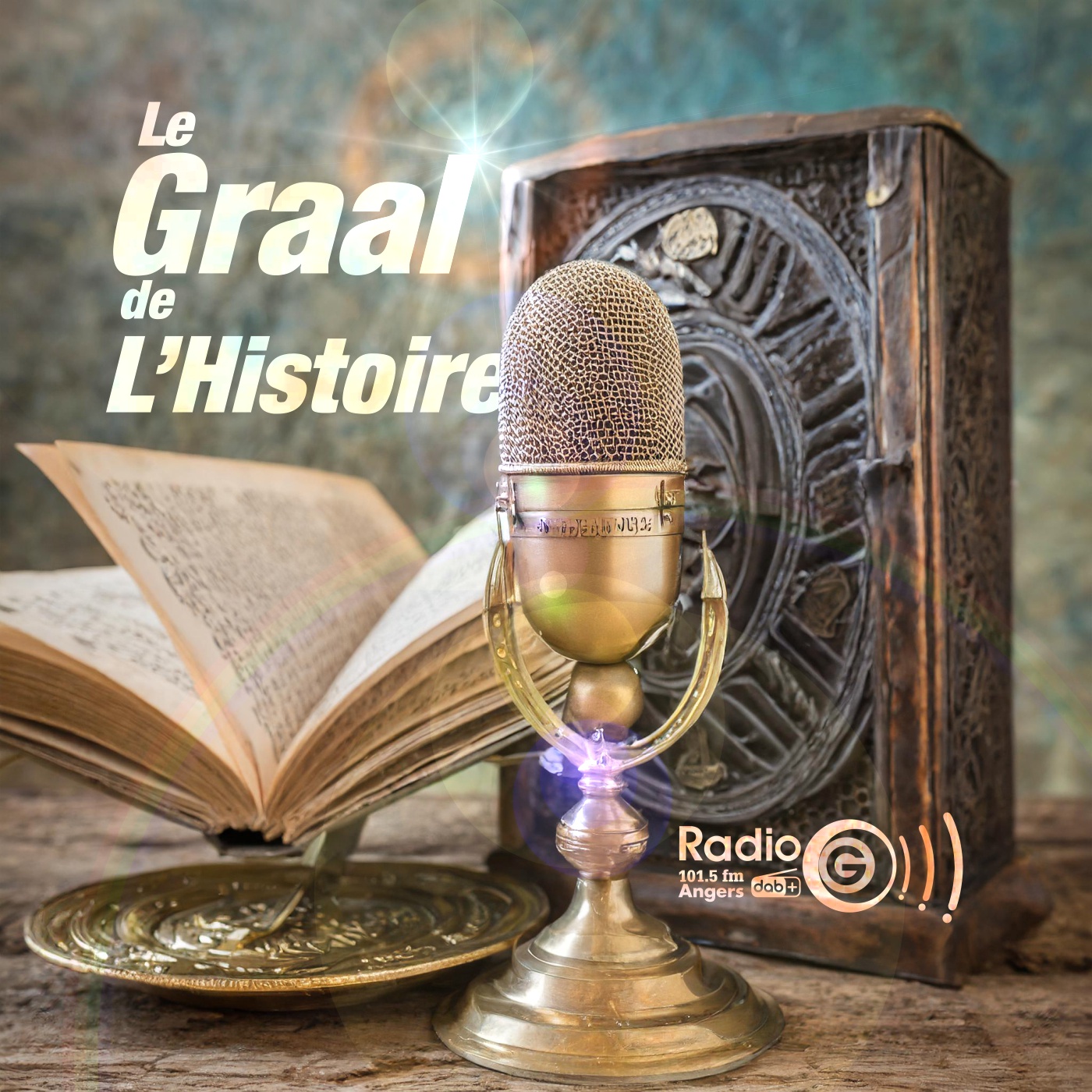 Graalv3 14 Ronald Le Graal de l'Histoire, un podcast avec des voix et des musiques en intelligence artificielles Graalv3 14 Ronald
