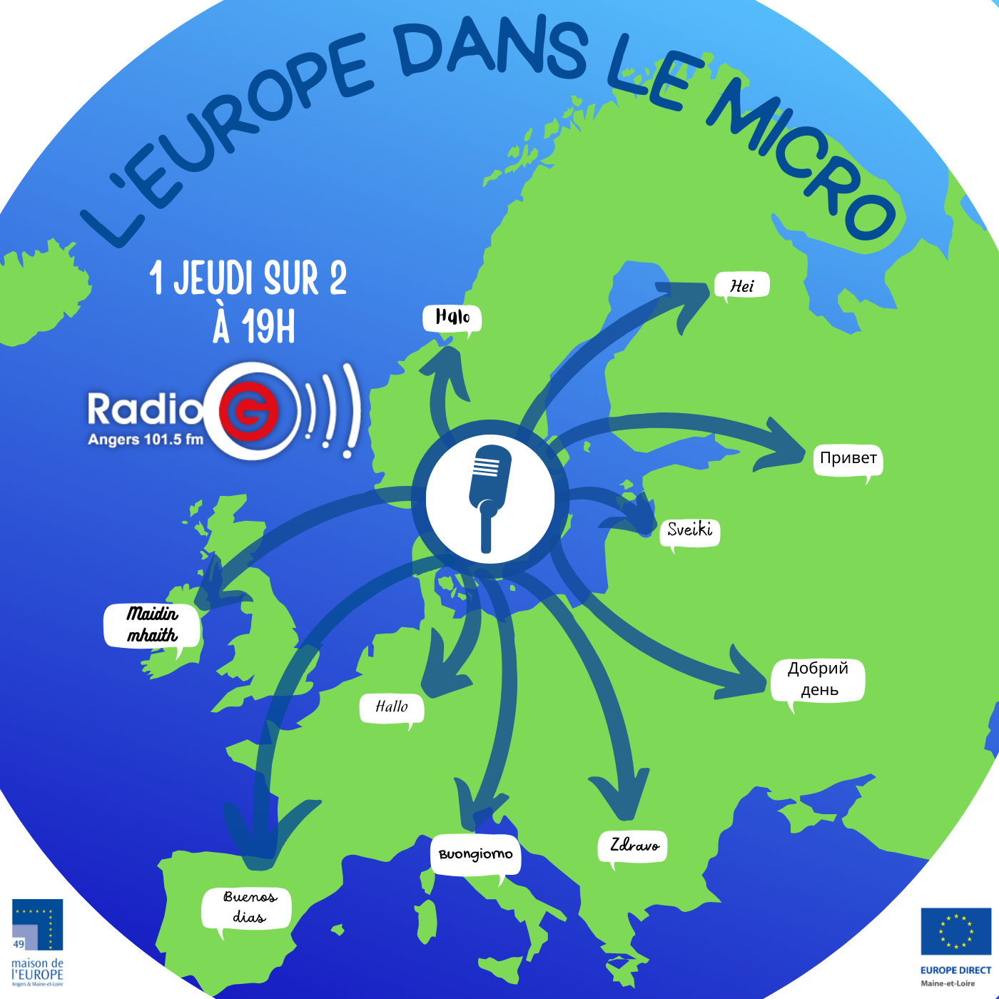 L'Europe dans le micro du 06 07 2021 Magazine radio sur l'europe L'Europe dans le micro du 06 07 2021