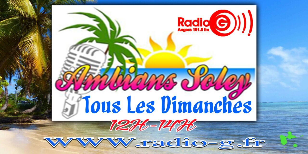 Ambians Soley du 12 07 2026 Ambians Soley musique des Caraïbes et de l'Oéan Indien Ambians Soley du 12 07 2026