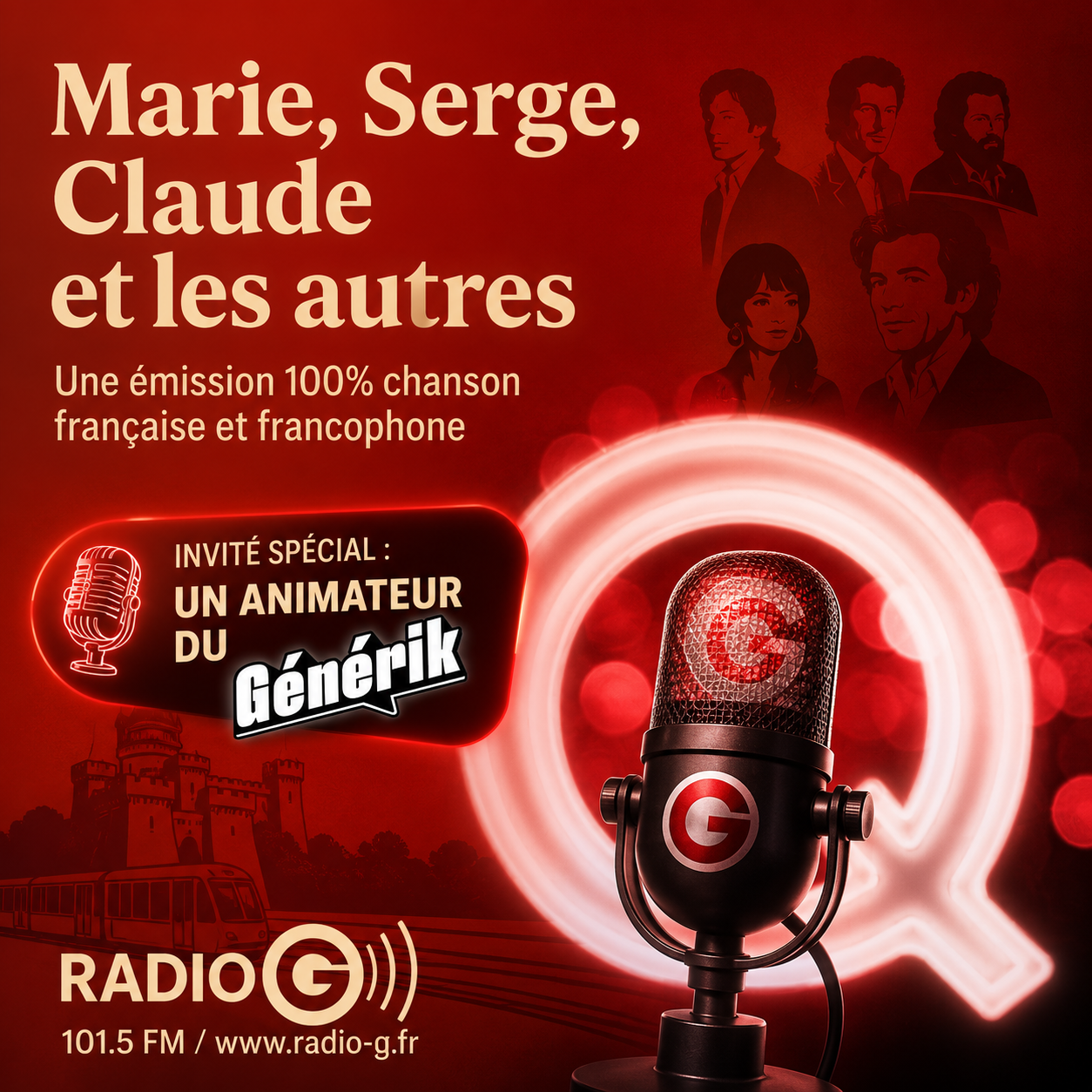Marie, serge, Claude et les autres Marie, Serge, Claude et les autres du 08 08 2026