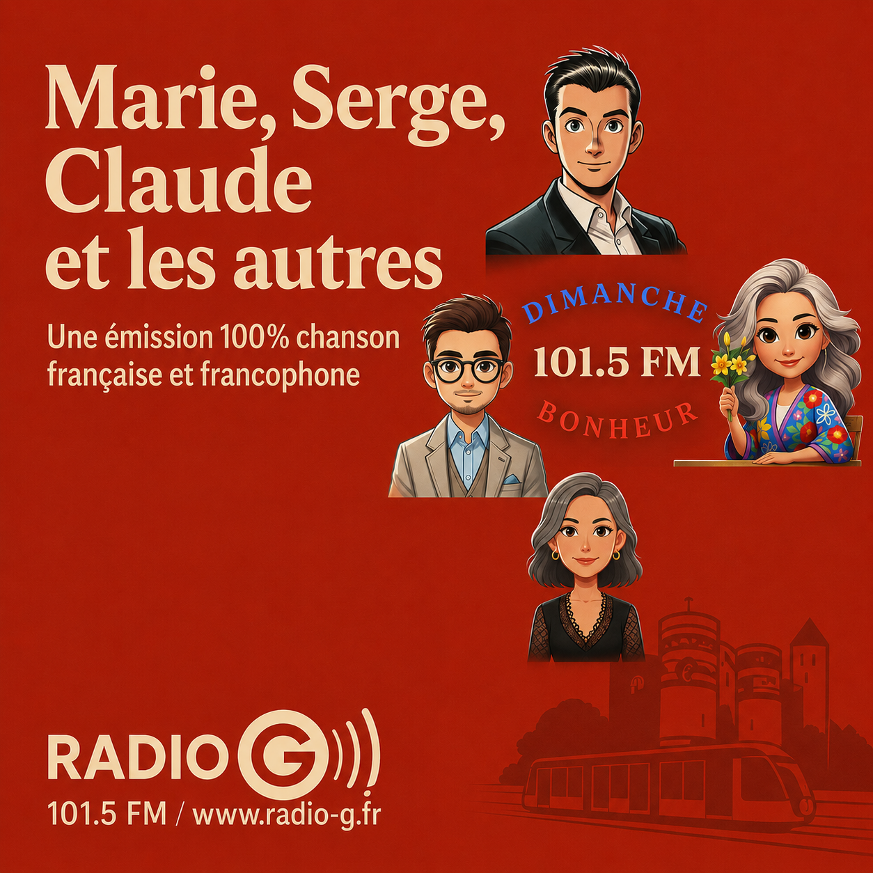 Marie, serge, Claude et les autres Marie, Serge, Claude et les autres du 18 07 2026