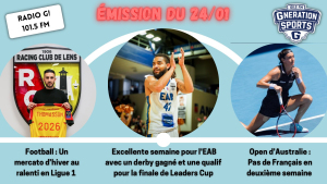 Emission sportive locale et nationale G!nération sports du 24 01 2023