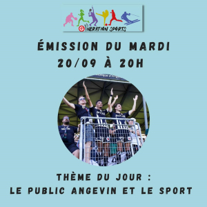 Emission sportive locale et nationale G!nération sports du 20 09 2022