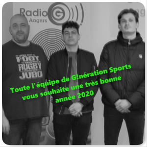 Emission sportive locale et nationale G!nération sports du 31 12 2019