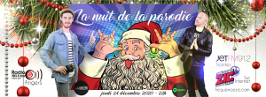 Nuit de la Parodie, 24 décembre à 22h sur Radio G! Nuit de la Parodie